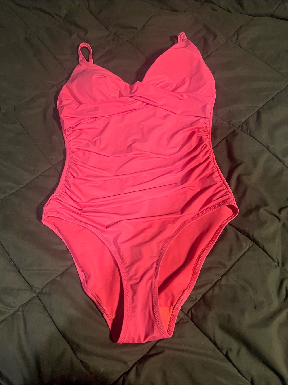 Womens Popilush One-Piece Swimsuit - Bright Pink